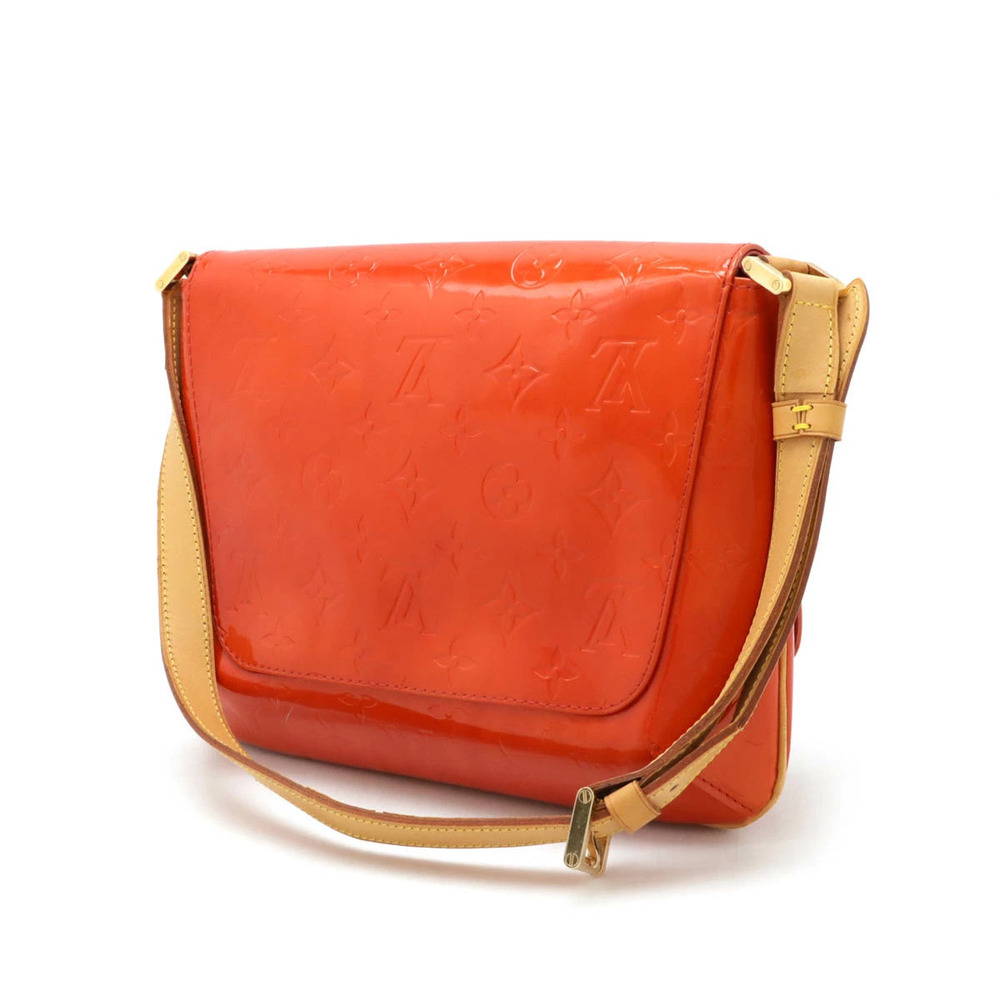 Louis Vuitton Monogram Bag Vernis Street Semi Shoulder Hobo Shoulder Thompson